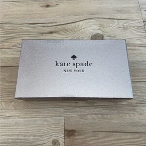 NWT Kate Spade Kenzie Medium Flap Wristlet Wallet Quartz Pink Saffiano KJ015!